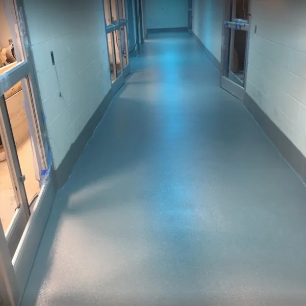 Commercial floor coating, metro Atlanta corridor