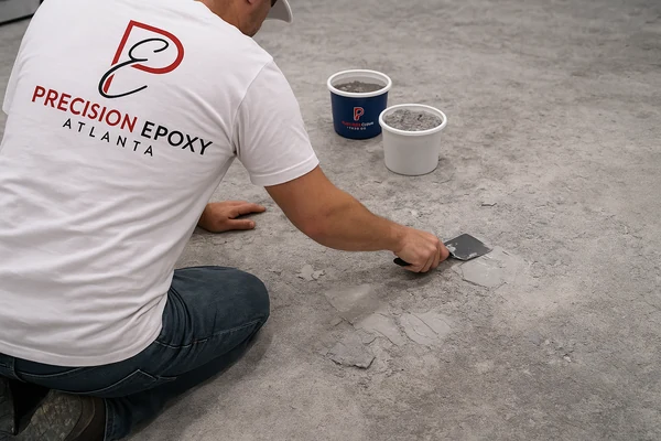 Grinding and preparing concrete after coating removal in metro Atlanta