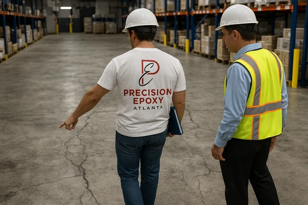 Industrial facility floor assessment