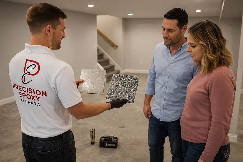 Residential floor consultation and moisture testing metro Atlanta